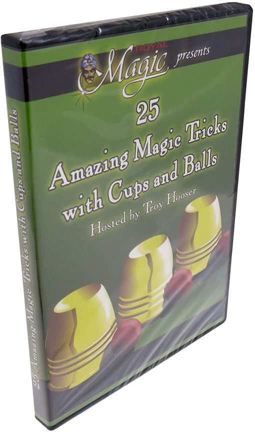 25 Amazing Magic Tricks with Cups & Balls DVD