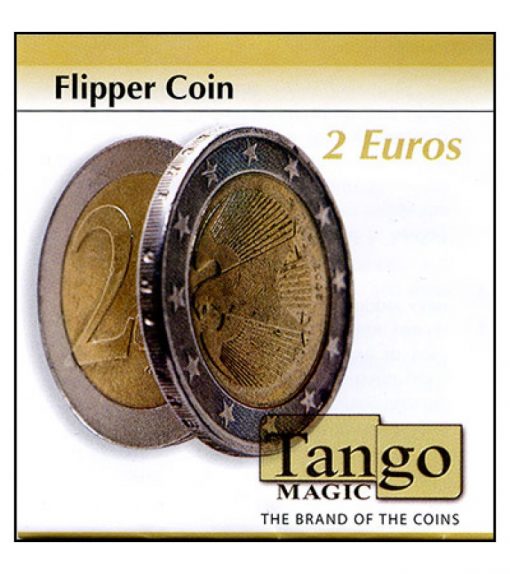 Flipper Coin 2 Euro by Tango Magic