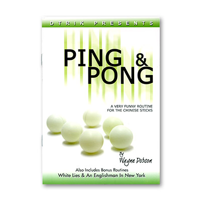 Ping and Pong by Wayne Dobson Booklet